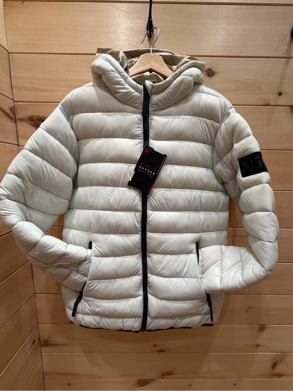 Lightweight Quilted Hooded Jacket - white